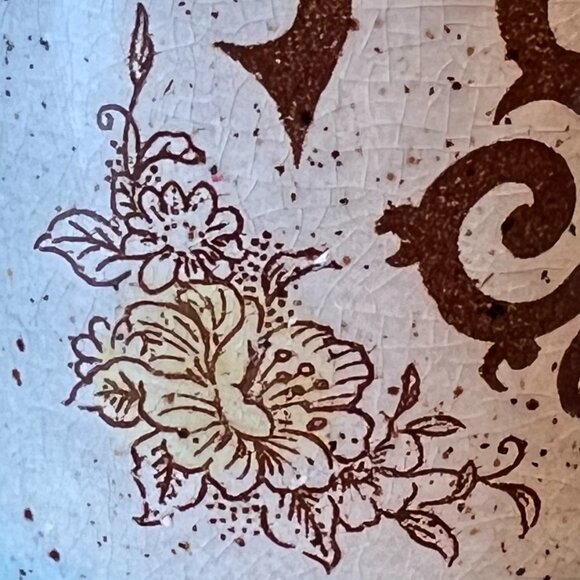 Otagiri JAPAN Vintage HOME SWEET HOME Mug ~ Gray with Brown Speckles & Accents - Picture 3 of 13